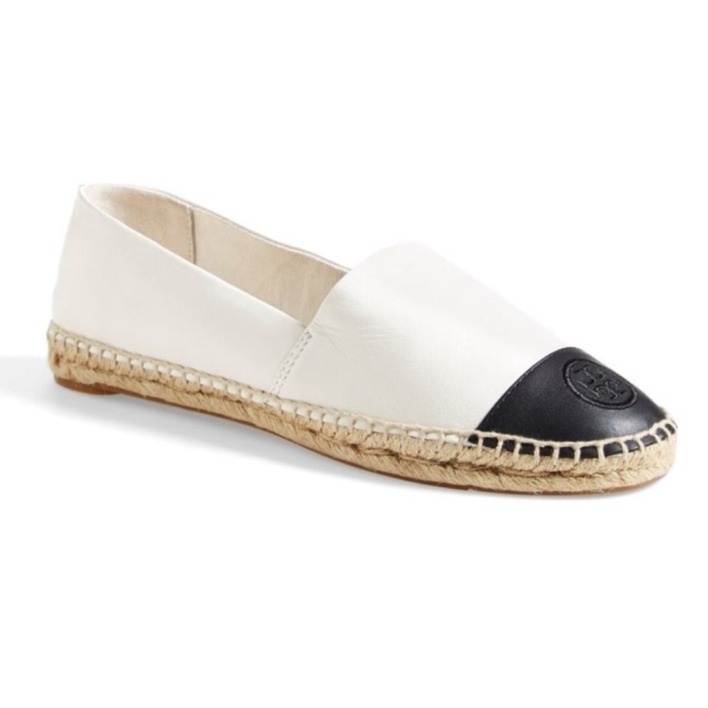 Tory Burch Color-block Espadrille Flats 9US